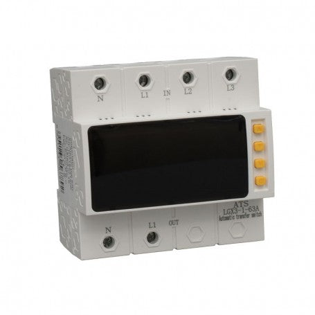 Protector Automat Trifazat 63A - ATS, Comutator Automat de Transfer cu Faza Prioritara / LGX3-1-63A
