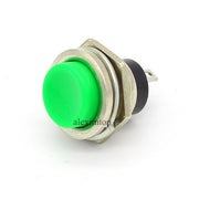 Push Buton cu Metal, Verde fara Retinere  220V/3A