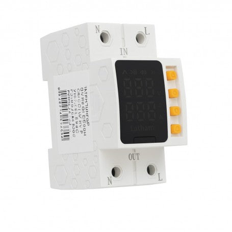 Releu Electronic de Protectie reglabil 1-63A la Supratensiune, Subtensiune si Supracurent Dalbi AVR-63