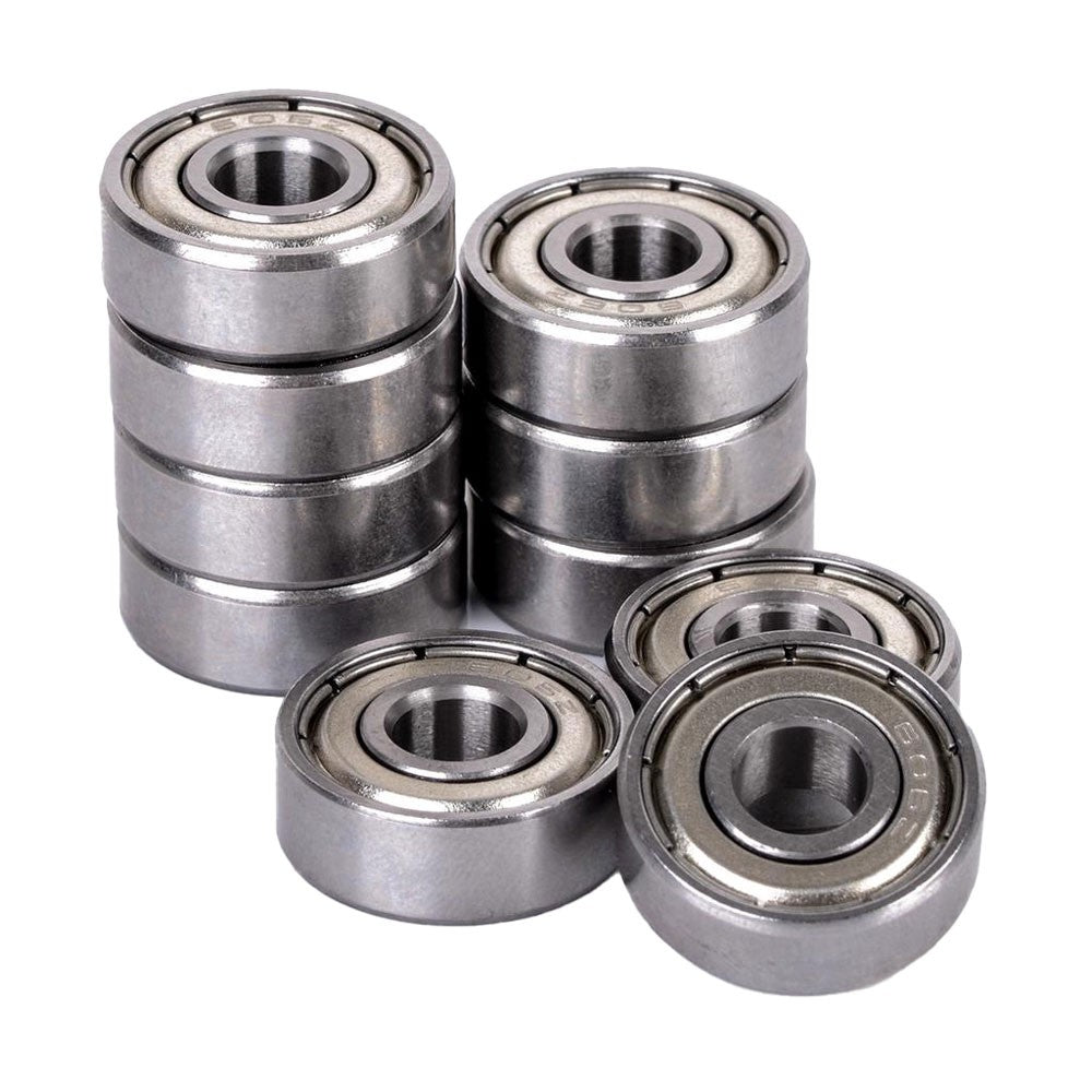 Set 10 Rulmenti Model 608 ZZ, Otel Integral