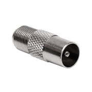 Set 100 x Mufa antena TV Clasica din Metal, Tip Tata la F