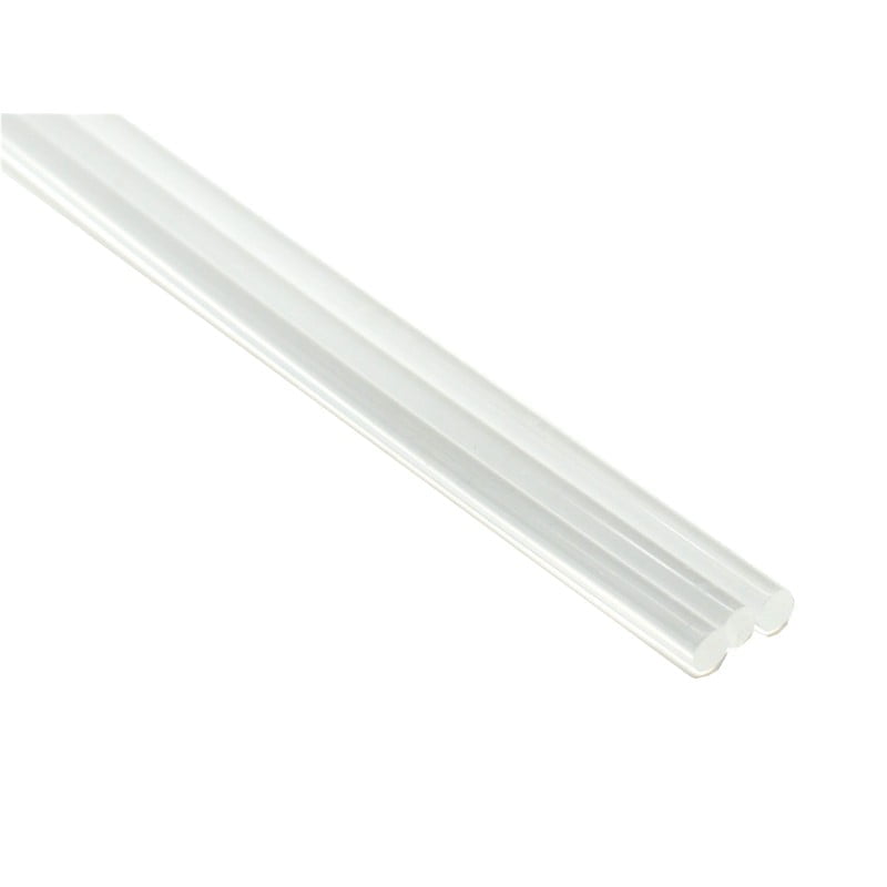 Bara de Silicon pentru Pistol Lipit, Calitate Premium, Diametru 11mm, Lungime 27cm, Transparent