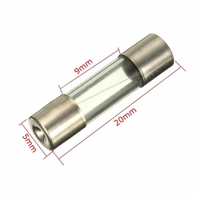 Siguranta Rapida 6A, Sticla, Fuzabila, Dimensiune 5x20mm, Set 100 buc