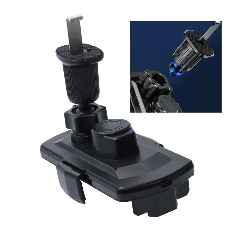 Suport Auto A6 cu Incarcare Wireless 15W si Touch Control