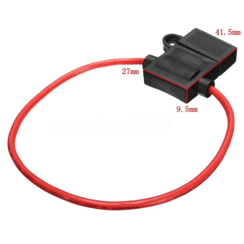 Suport Siguranta Auto 19x13mm , pe fir