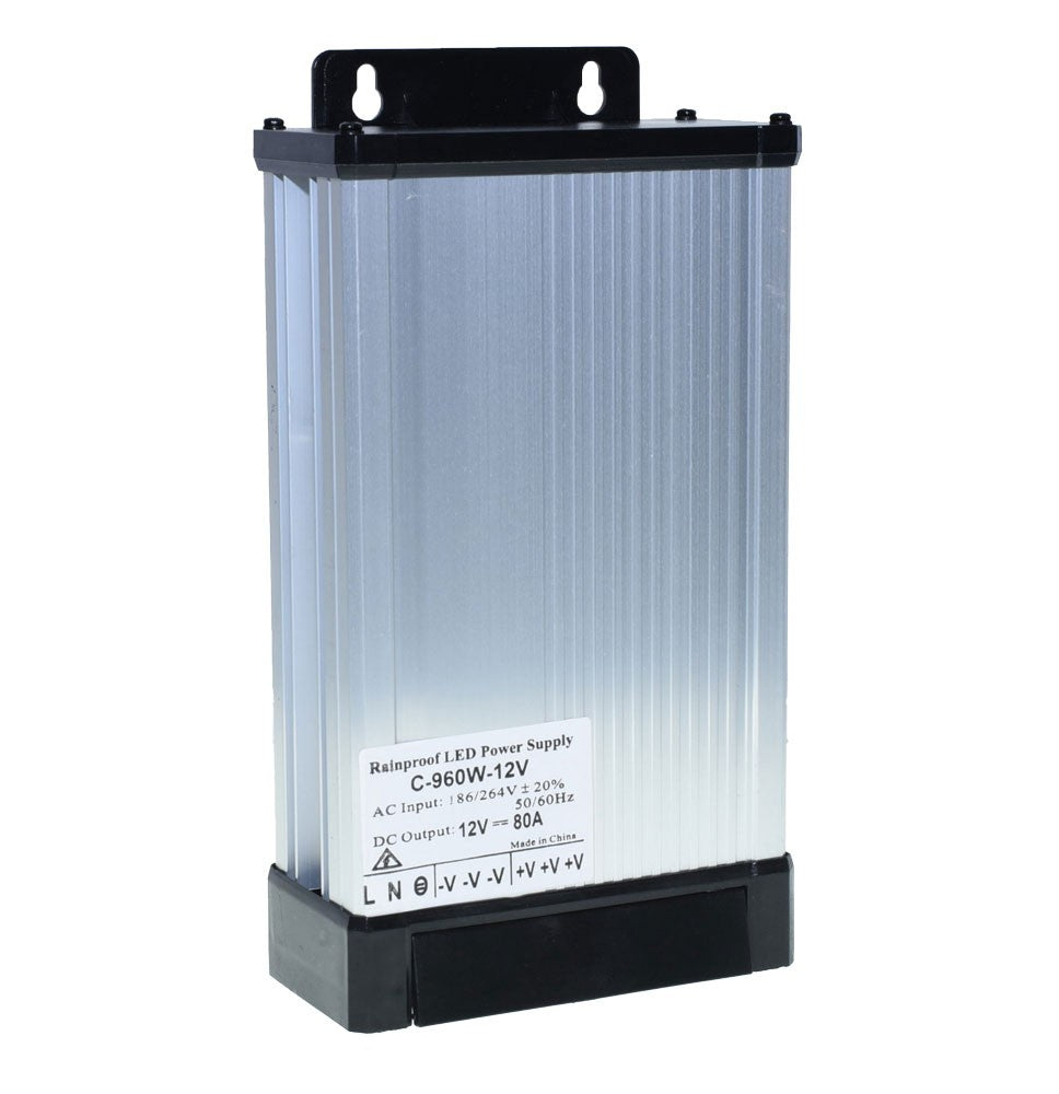 Sursa Alimentare, Exterior, 12V, 960W, 80A, IP52