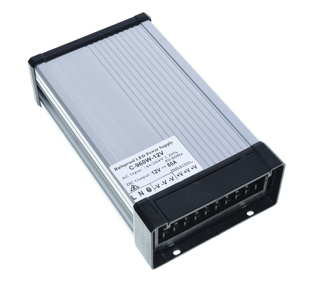 Sursa Alimentare, Exterior, 12V, 960W, 80A, IP52