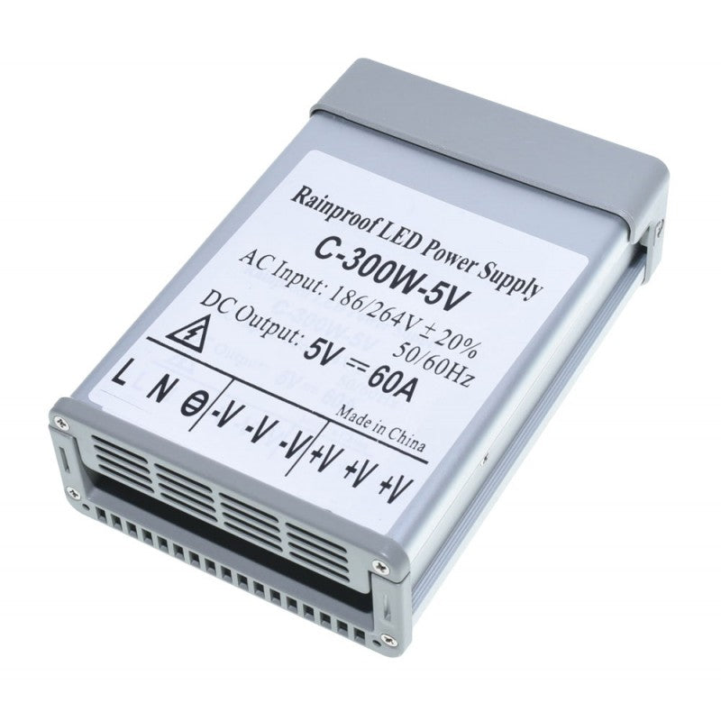 Sursa Alimentare, Exterior, 5V, 300W, 60A, IP52