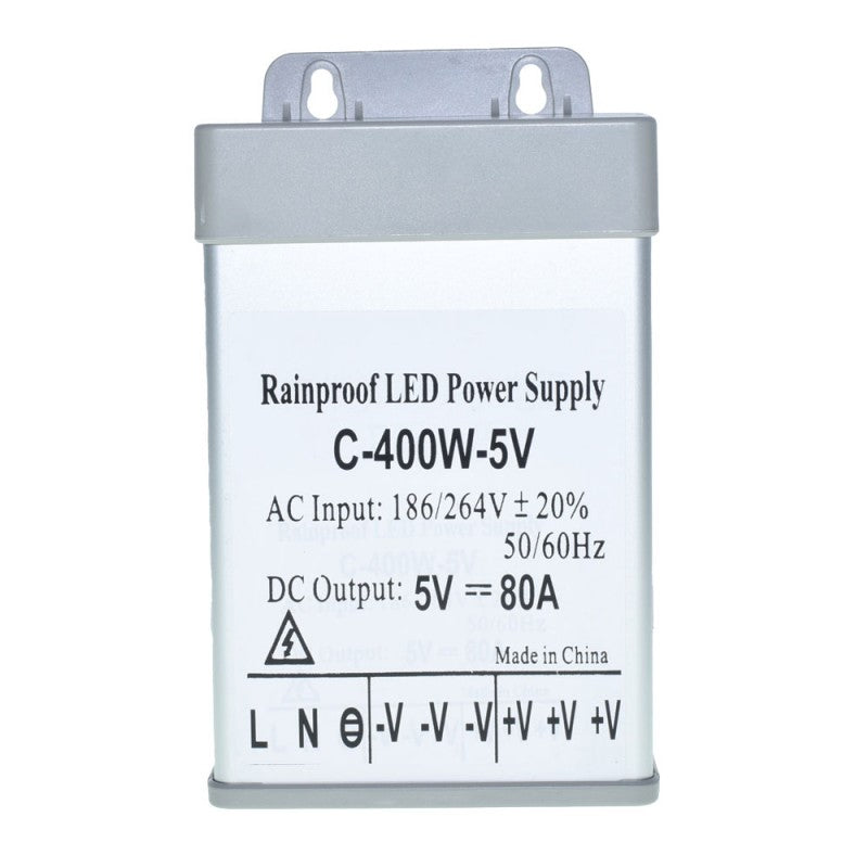 Sursa Alimentare, Exterior, 5V, 400W, 80A, IP52