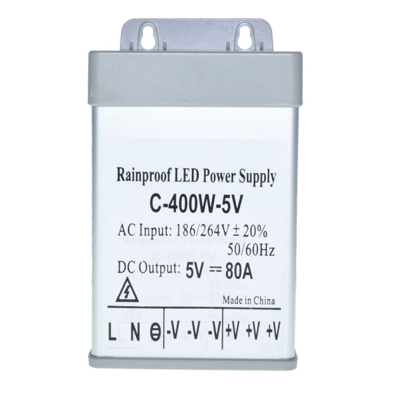 Sursa Alimentare, Exterior, 5V, 400W, 80A, IP52