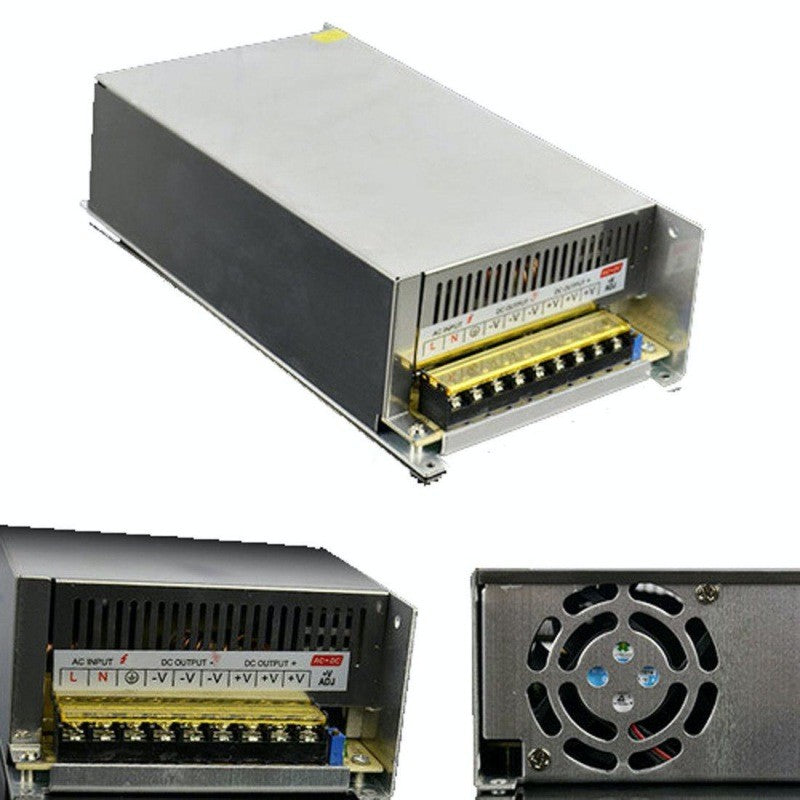 Sursa de Alimentare, Carcasa Metalica, Interior, 220V, 24V, 480W, 20A