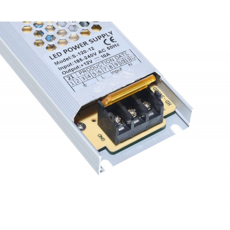 Sursa de Alimentare, Slim, Interior, 12V, 120W, 10A