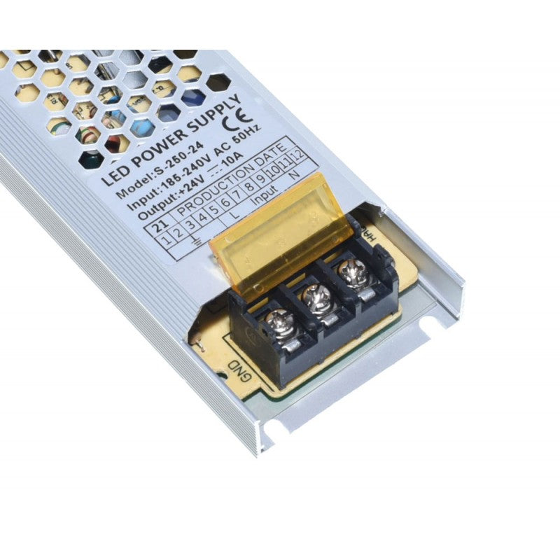 Sursa de Alimentare, Slim, Interior, 24V, 10A, 240W