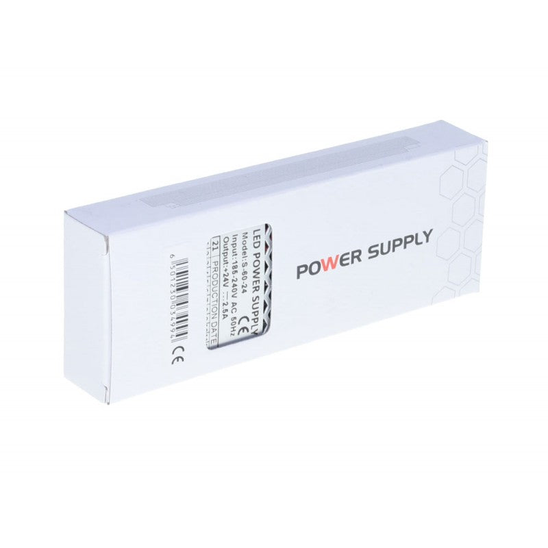 Sursa de Alimentare, Slim, Interior, 24V, 2,5A, 60W