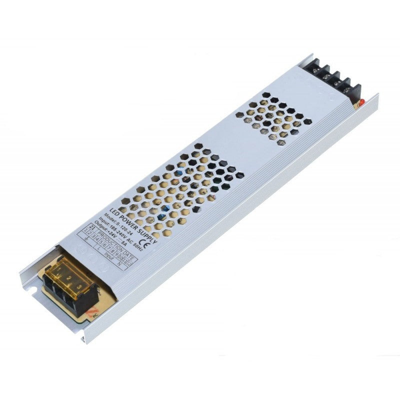 Sursa de Alimentare, Slim, Interior, 24V, 5A, 120W