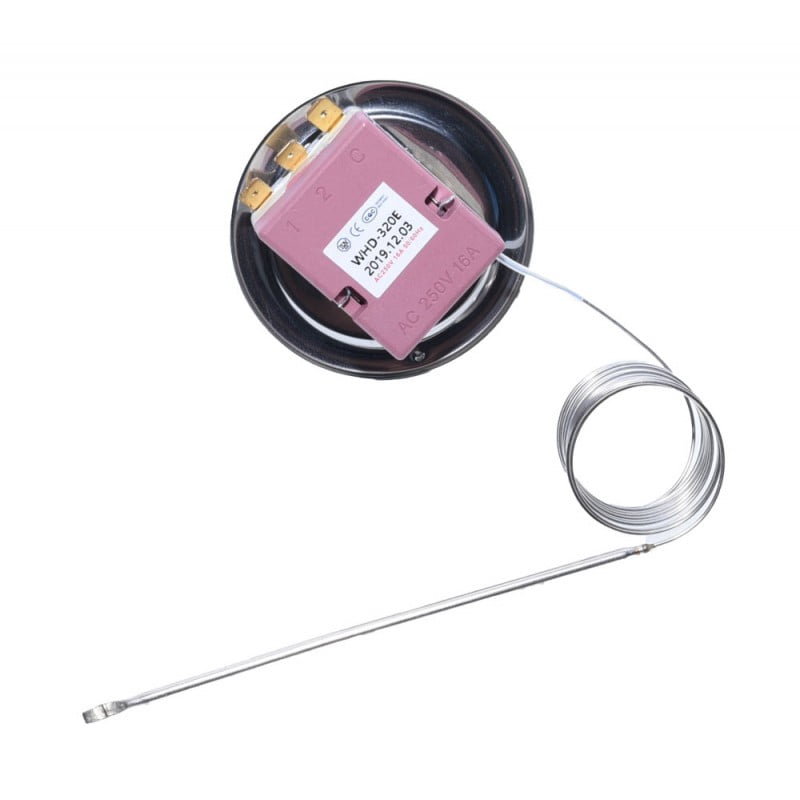 Termostat Reglabil Capilar de Inox 50-320°C