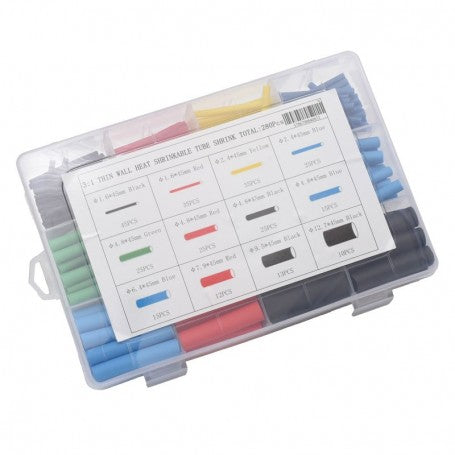 Tub Termocontractabil 3:1 Waterproof cu Silicon, 280buc / Set