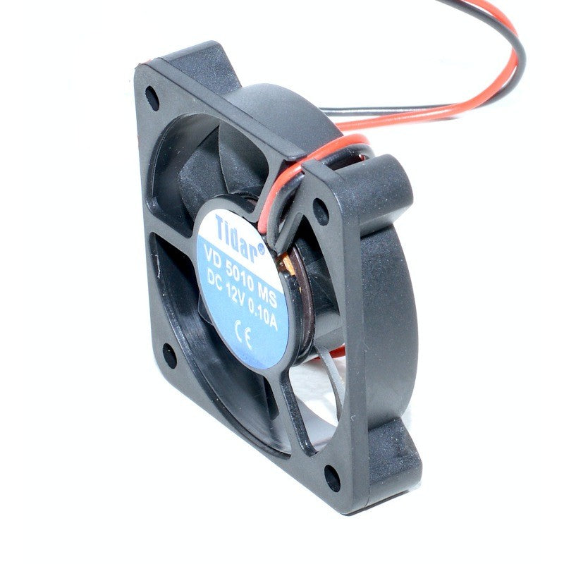 Ventilator Patrat 12V, 50x50x10 mm, Tip Cooler, 1.2W