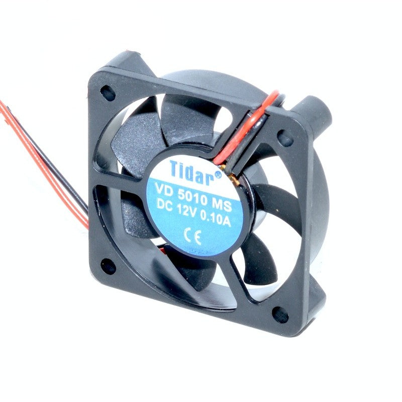 Ventilator Patrat 12V, 50x50x10 mm, Tip Cooler, 1.2W