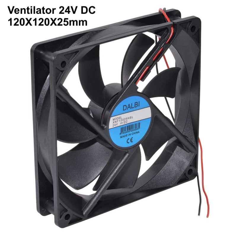 Ventilator Axial 24V, 120x120x25 mm, Tip Cooler, 6.7W