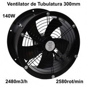 Ventilator Axial de Tubulatura 200mm / 65W - YWF-200