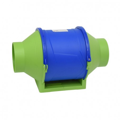 Ventilator Booster Bidirectional 4'' (100mm), 30W, 390m3/h, Telecomanda - Montaj pe Tubulatura HZ-100H