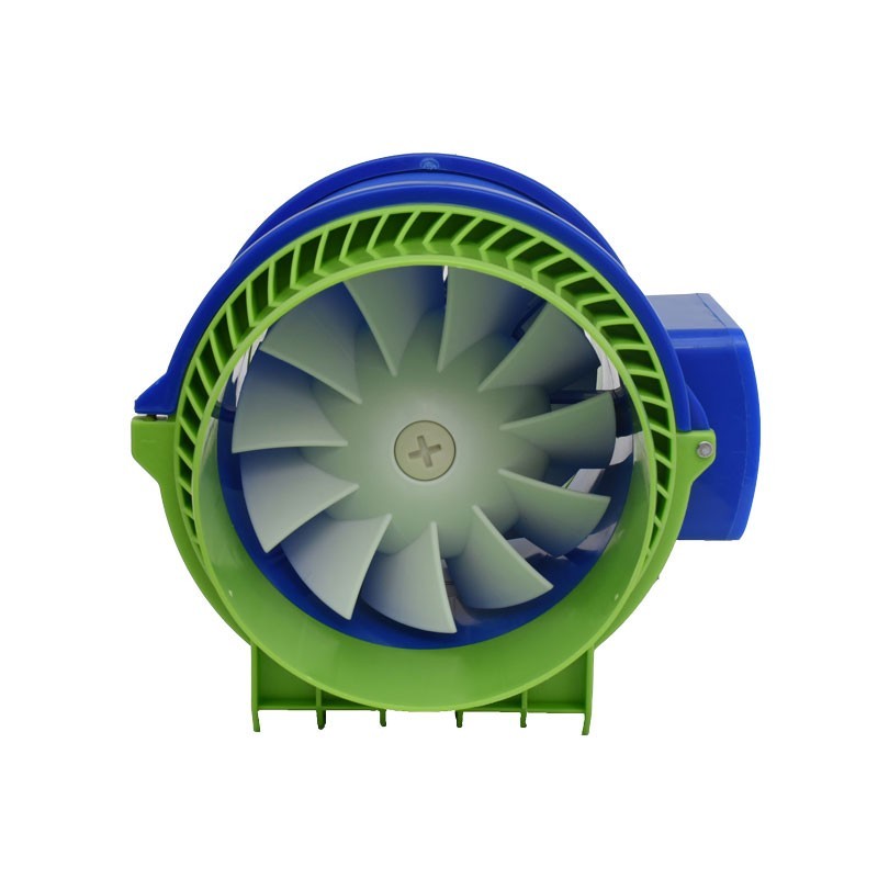 Ventilator Profesional pentru Tubulatura in Linie HZ-100, Putere 30W, Debit 220m3/h, Ø100mm - Dalbi HZ-100