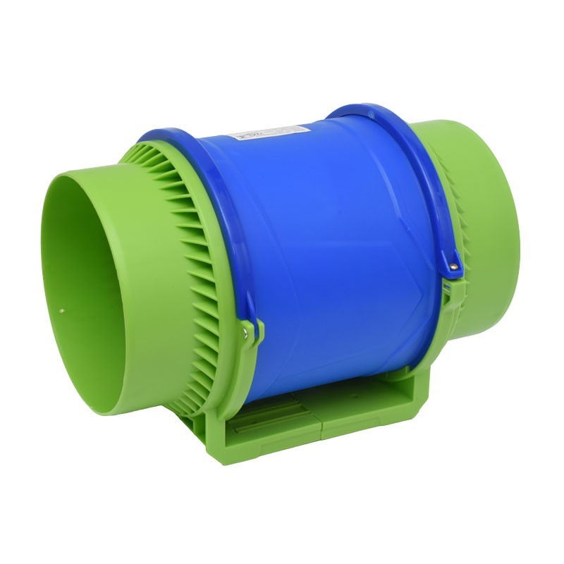 Ventilator Booster Bidirectional 6'' (150mm), 40W, 600m3/h, Telecomanda - Montaj pe Tubulatura HZ-150H